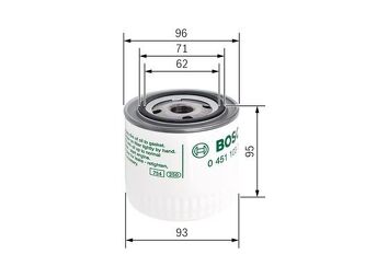 Bosch 0451103260 <span>масляный фильтр</span>
