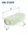 Воздушный фильтр Filtron AK 218/9