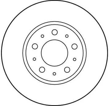 TRW DF2671 <span>тормозной диск вентилируемый</span>