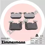 Передние тормозные колодки Zimmermann 25028.180.1 для BMW 2 серии F44 / Gran Coupe