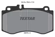 Передние тормозные колодки Textar 2497601 для Mercedes-Benz E-Class S212 / универсал