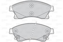 Передние тормозные колодки Valeo First  302130