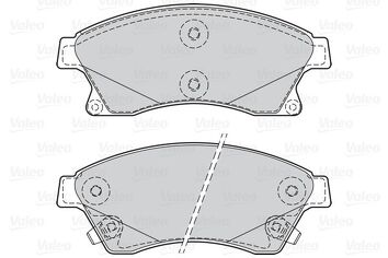 Valeo First 302130 <span>тормозные колодки передние</span>