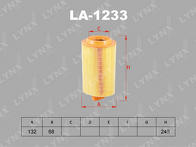 Воздушный фильтр Lynx LA-1233