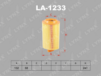 Lynx LA1233 <span>воздушный фильтр </span>