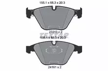 Передние тормозные колодки Textar 2331303 для BMW Z4 E89 / рестайлинг