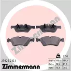 Передние тормозные колодки Zimmermann  23925.210.1