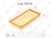 Воздушный фильтр Lynx  LA-1015