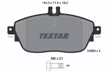 Передние тормозные колодки Textar Q+  2486901