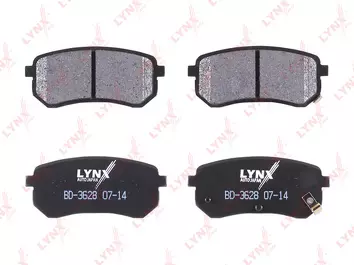 Lynx BD-3628 <span>тормозные колодки задние</span>