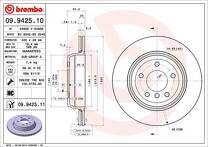 Тормозной диск Brembo Prime Line  09.9425.11
