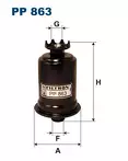 Топливный фильтр Filtron  PP 863