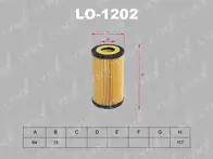 Масляный фильтр Lynx LO-1202