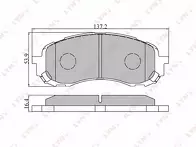 Передние тормозные колодки Lynx BD-7102 для Subaru Impreza 4 пок. / хэтчбек