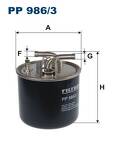 Топливный фильтр Filtron PP 986/3 PP 986/3