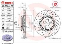 Тормозной диск Brembo Prime Line  09.9764.23