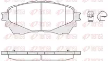 Передние тормозные колодки Remsa 1538.04 для Mazda 6 GJ, GL / универсал / рестайлинг
