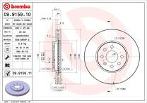 Тормозной диск Brembo Prime Line  09.9159.10