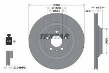 Тормозной диск Textar 92132603 для Audi A6 C6 / седан / рестайлинг
