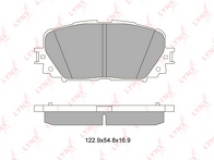 Передние тормозные колодки Lynx  BD-7554