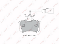 Задние тормозные колодки Lynx  BD-3025