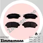 Передние тормозные колодки Zimmermann 22235.150.1 для Mazda 2 DL, DJ