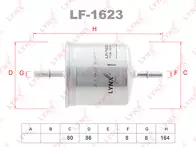 Топливный фильтр Lynx  LF-1623