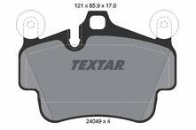 Передние/задние тормозные колодки Textar 2404901 для Porsche 911 997 кабриолет / рестайлинг