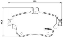 Передние тормозные колодки Brembo  P 50 094