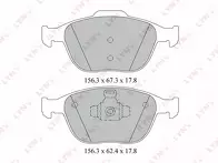 Передние тормозные колодки Lynx  BD-3022