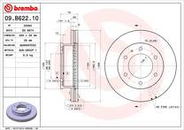 Тормозной диск Brembo Prime Line  09.B622.10