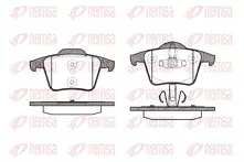 Задние тормозные колодки Remsa 1044.00 для Mercedes-Benz C-Class S204 / универсал