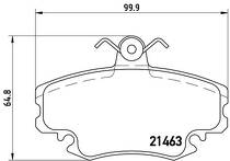 Передние тормозные колодки Brembo  P 68 008