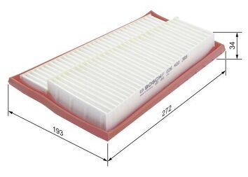 Bosch F026400389 <span>воздушный фильтр справа</span>