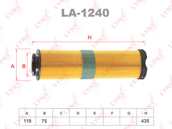 Lynx LA1240 <span>воздушный фильтр </span>