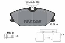 Передние тормозные колодки Textar Q+ 2317203 2317203