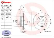 Тормозной диск Brembo Prime Line  09.9503.10