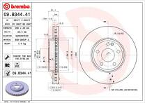 Тормозной диск Brembo Prime Line  09.B344.41