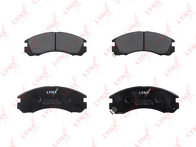 Передние тормозные колодки Lynx BD-5501 для Mitsubishi Outlander 2 пок. / XL / рестайлинг