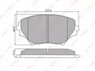 Передние тормозные колодки Lynx  BD-7511