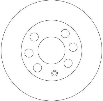 TRW DF4439 <span>тормозной диск вентилируемый</span>