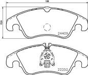 Передние тормозные колодки Brembo  P 85 145