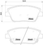 Передние тормозные колодки Brembo  P 30 066