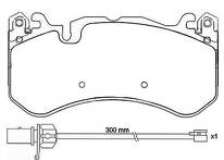 Передние тормозные колодки Brembo  P 50 127