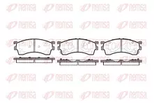 Передние тормозные колодки Remsa  0415.12
