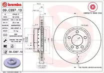Тормозной диск Brembo Prime Line  09.C397.13