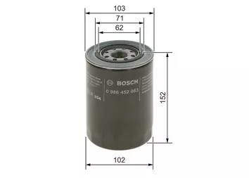 Bosch 0986452063 <span>масляный фильтр</span>