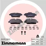 Задние тормозные колодки Zimmermann  25215.190.2