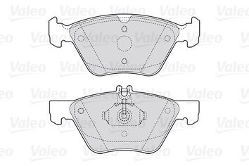 Valeo First 301636 <span>тормозные колодки передние</span>