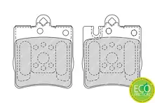 Задние тормозные колодки Ferodo Premier Eco Friction  FDB1322